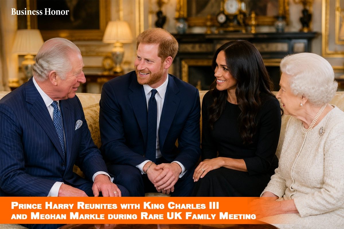 Prince Harry Reunites with King Charles III and Meghan Markle during Rare UK Family Meeting